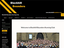 Tablet Screenshot of blackhillbounders.com